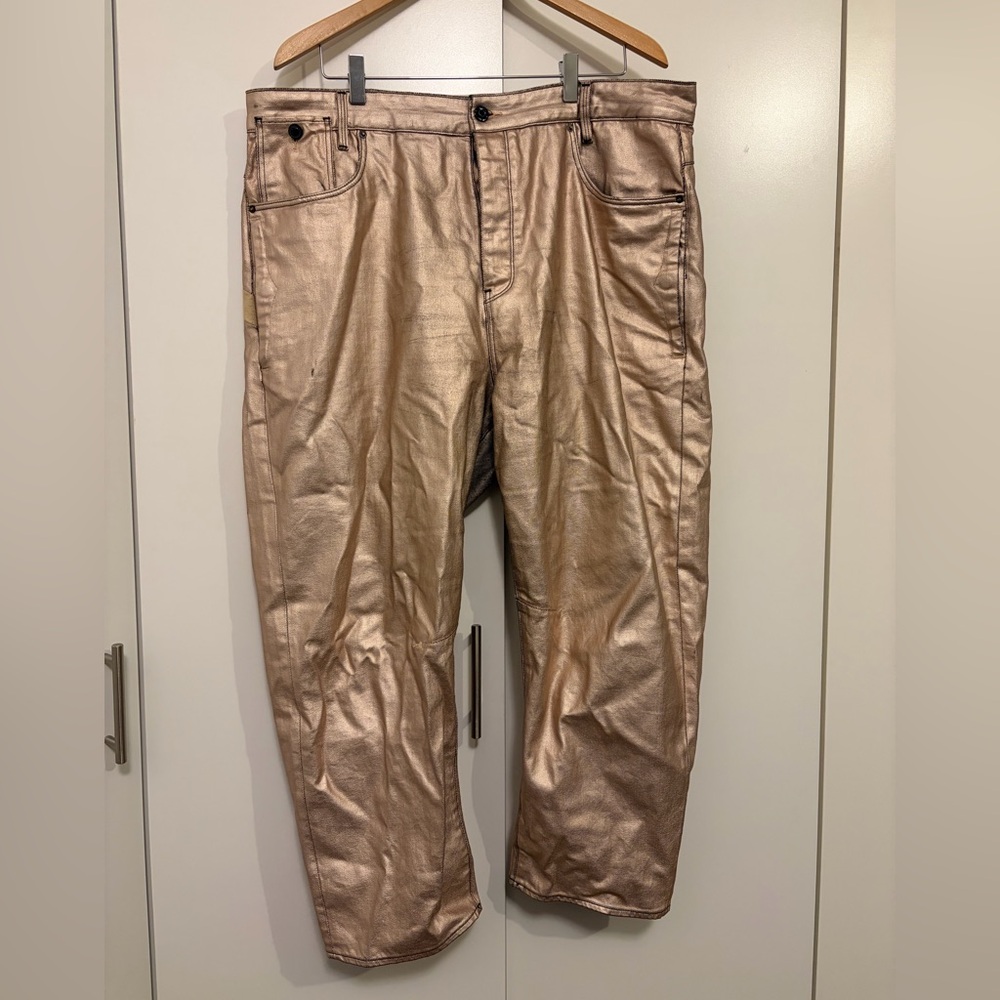 G-Star Originals Women’s Metallic Rose Gold Jeans